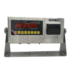 Santwell / LP7510 / Водонепроницаемый весовой индикатор из нержавеющей стали с LED/LCD-дисплеем и встроенным принтером