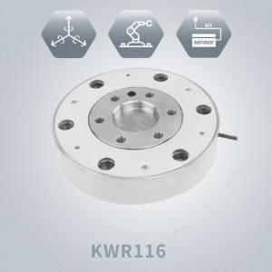 KUNWEI / KWR116 / 116mm Широкодиапазонный 6D датчик силы и крутящего момента