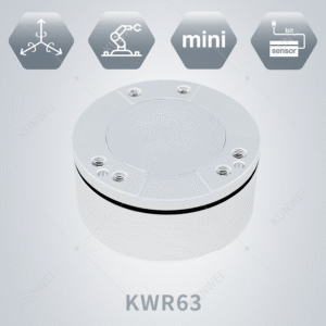 KUNWEI / KWR63 / 63mm 6-осевой тензодатчик силы и крутящего момента для высокой точности