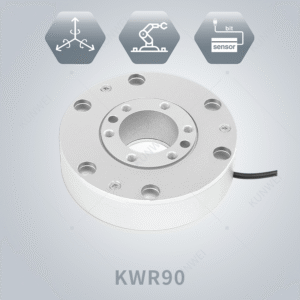 KUNWEI / KWR90 / 90mm Полый шестиугольный датчик силы и крутящего момента и тензодатчик