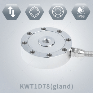 KUNWEI / KWT1D78(cable gland) / Тензодатчик на растяжение и сжатие с головкой-гланцем